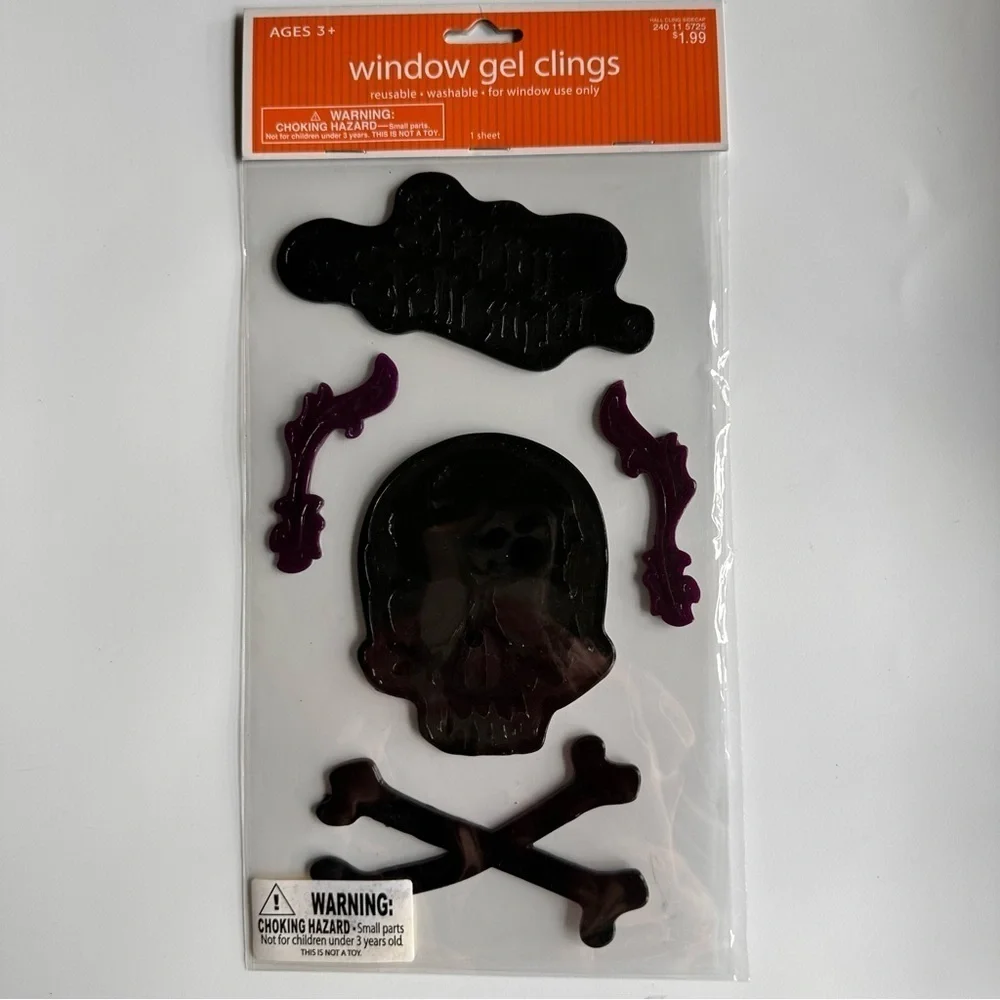 Target Bundle of Halloween Party Supplies. Confetti. Window Gels. Garland. Music